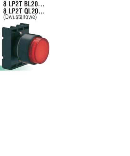 Przycisk sterowniczy podświetlany, korpus plastikowy, zielony, z kitem montażowym - cena na zamówienie